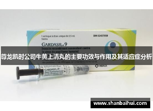 尊龙凯时公司牛黄上清丸的主要功效与作用及其适应症分析